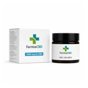 Pot de Crème Farma CBD 1500 mg de 50 ml avec sa boîte, de la marque Farma CBD
