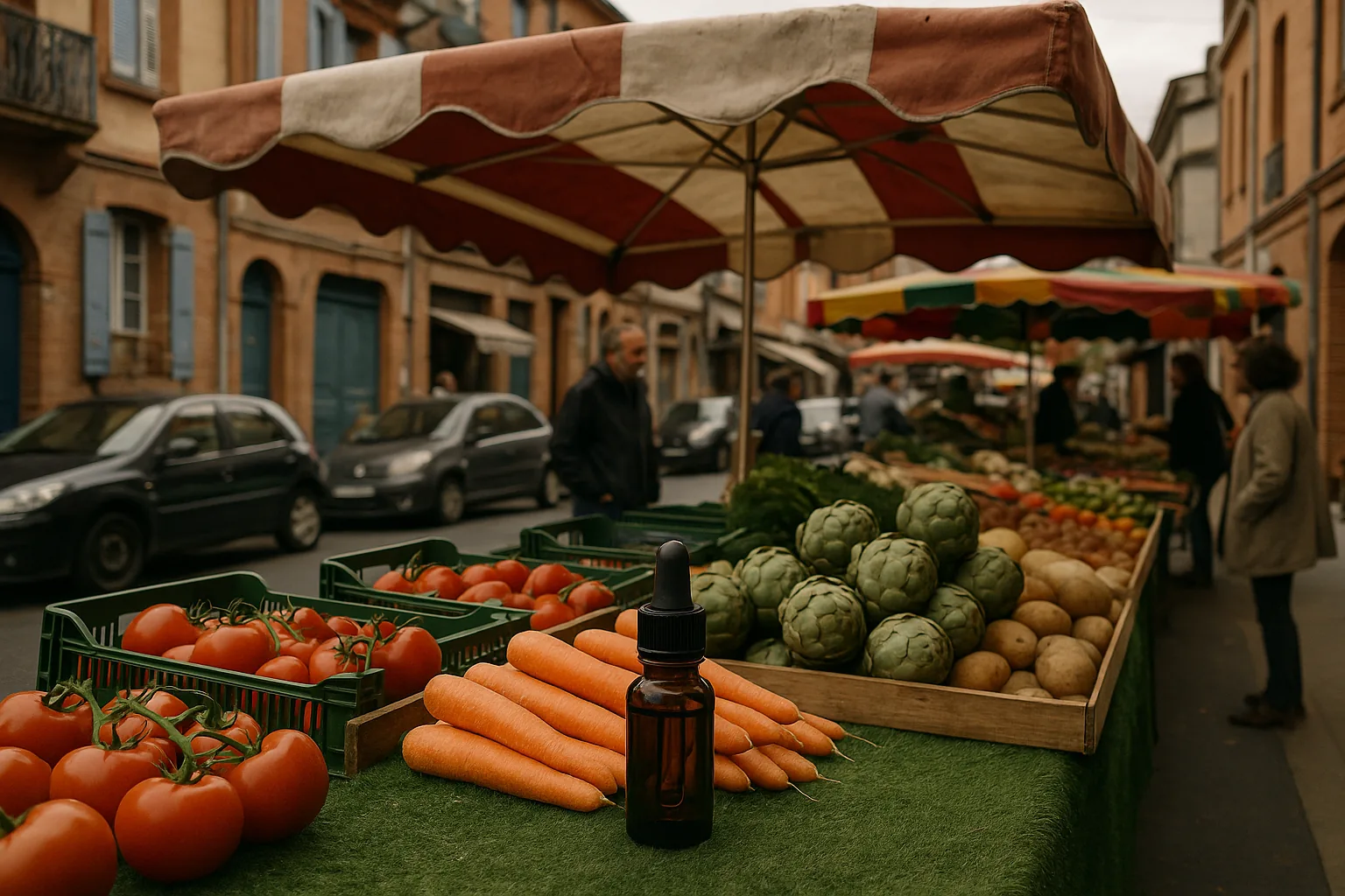 Quartier de Saint-Cyprien à Toulouse, ambiance locale et CBD