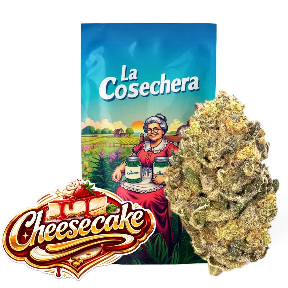 Cheesecake Greenhouse La Cosechera · 5 ou 10 g — fleur CBD greenhouse La Cosechera