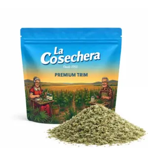 Trim La Cosechera CBD vert soutenu et fragments fins de la variété Trim de la marque La Cosechera