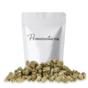 Small buds de durban poison cbd Promonatura, têtes compactes vert olive aux nuances orangées de la variété Durban Poison