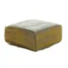 Pollen marroquí cbd Mandala 10 g de couleur brun doré et texture friable, variété Marroquí résine tamisée premium
