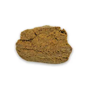 Résine super dry haschich 5g cbd Mr Brown texture compacte couleur brun foncé variété Super Dry