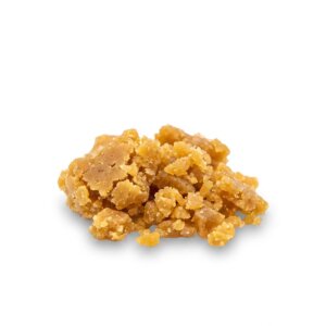 Lemon Haze Live Resin Crumble 80% CBD Promonatura textura quebradiza dorada
