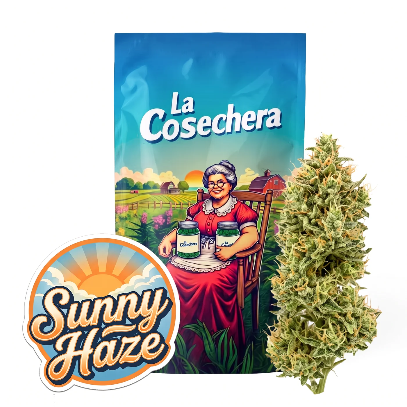Sunny Haze Greenhouse Fleurs CBD La Cosechera