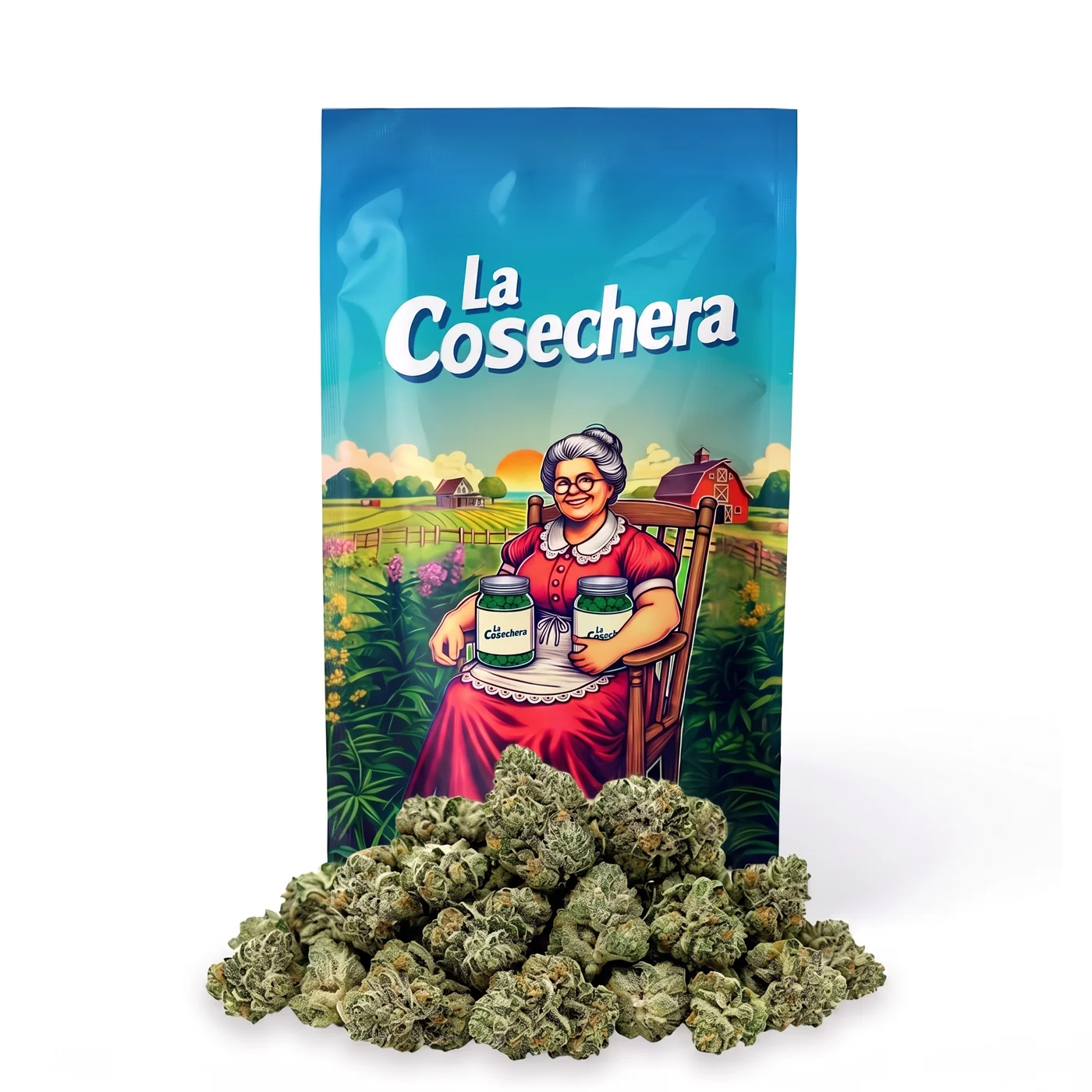 White Fire OG Small Buds Indoor La Cosechera